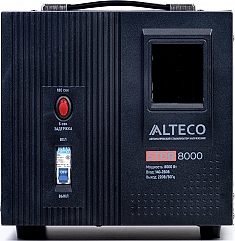 Автоматический стабилизатор напряжения Alteco STDR 8000 вид спереди Автоматический стабилизатор напряжения Alteco STDR 8000 вид спереди