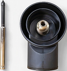 Пылеотвод для коронки по бетону для подрозетников Keos М16 папа-М16 мама